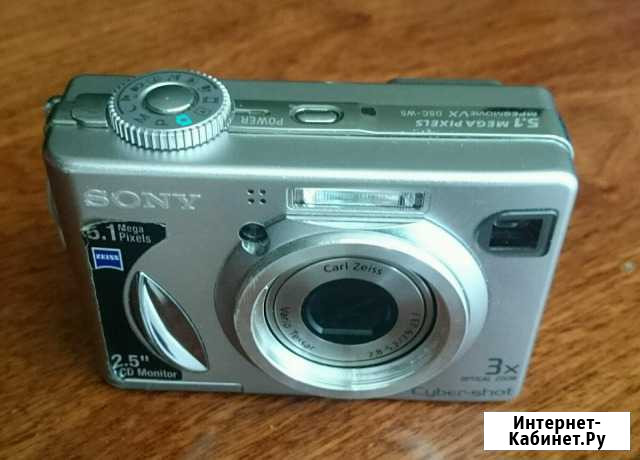 Фотоаппарат цифровой Sony DSC-W рабочий Чебоксары - изображение 1