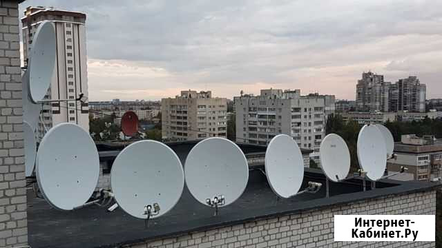 Установка спутникового телевидения Кондрово - изображение 1