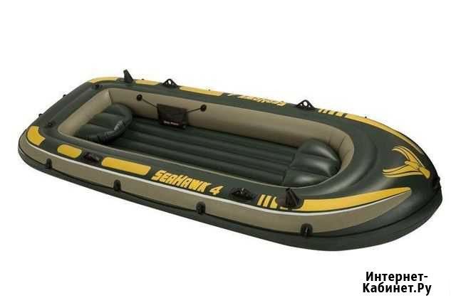 Intex 68351 4-х местная Seahawk 4 Set + аллюминиев Волгоград - изображение 1