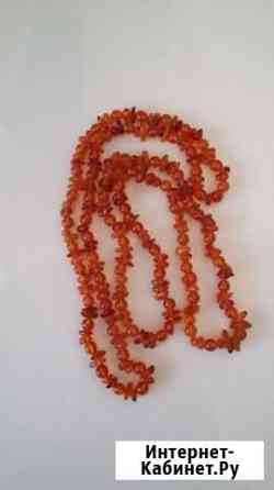 Бусы янтарные, винтаж СССР Симферополь