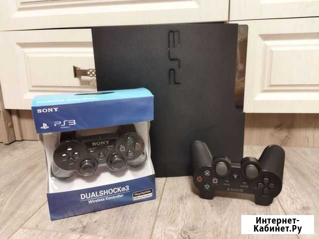 Sony playstation 3 PS3 slim с играми Тамбов - изображение 1