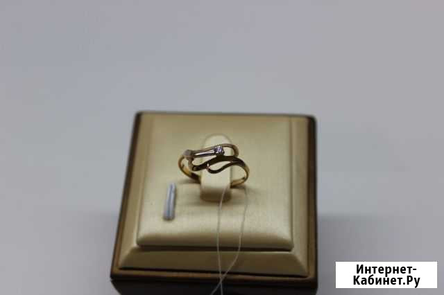 Золотое кольцо с бриллиантом Нижний Новгород - изображение 1