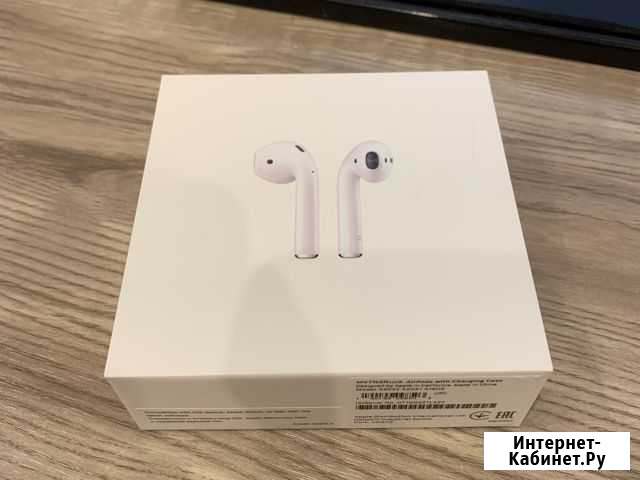 Airpods 2 оригинал Челябинск - изображение 1