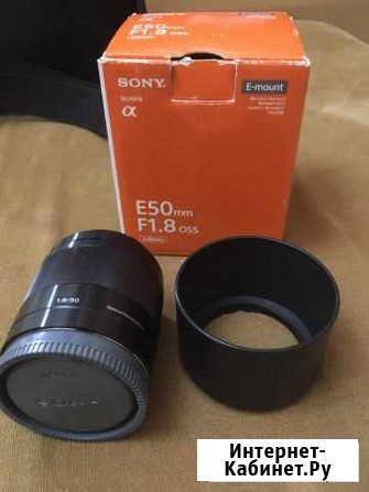 Объектив sony 50mm f 1.8 Калининград - изображение 1