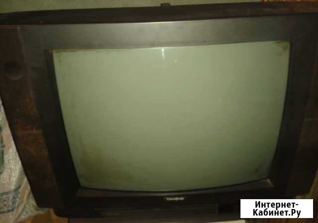 Продам телевизор Сапфир цветной Рязань - изображение 1