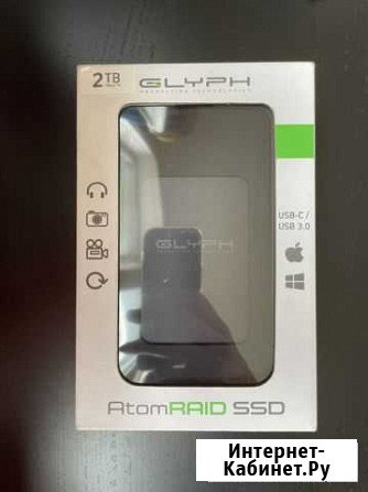 Glyph Technologies Atom raid 2TB USB 3.1 Gen 2 Typ Москва - изображение 1