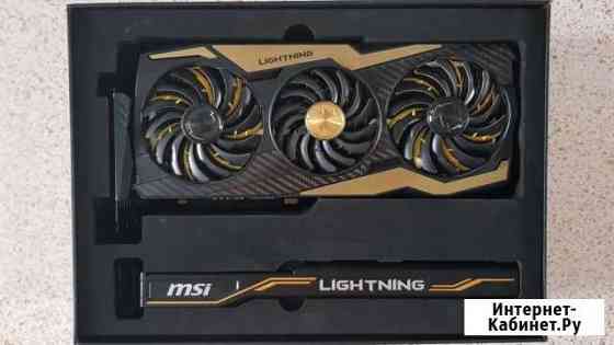 MSI RTX 2080 Ti lightning Z на гарантии ещё 2 года Магнитогорск