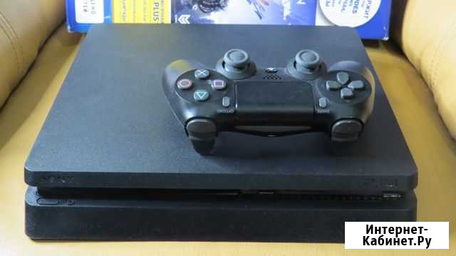 Консоль Sony PS4 slim 500гб/1000гб+игры (trade IN) Димитровград - изображение 1