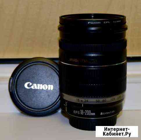 Canon EF-S 18-200mm f/3.5-5.6 IS Краснодар