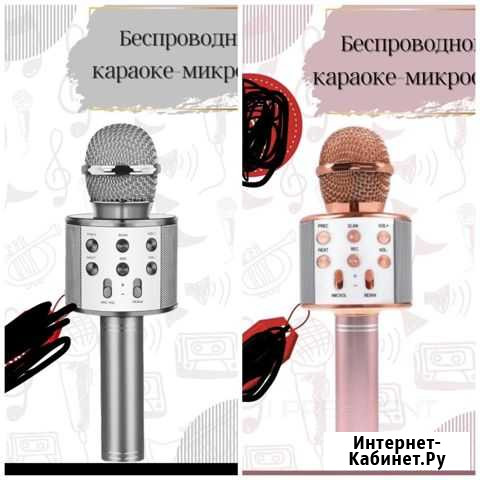Микрофон-колонка 2 в 1 Рязань - изображение 1