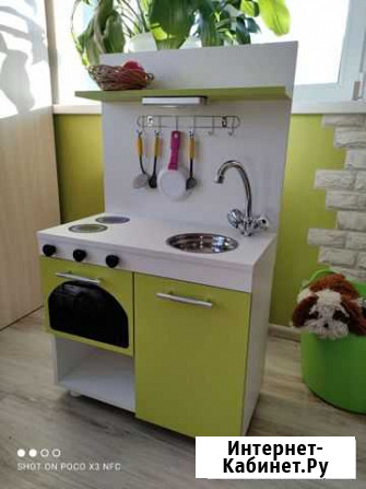 Детская игровая кухня Кухняша Лайм Ижевск - изображение 1