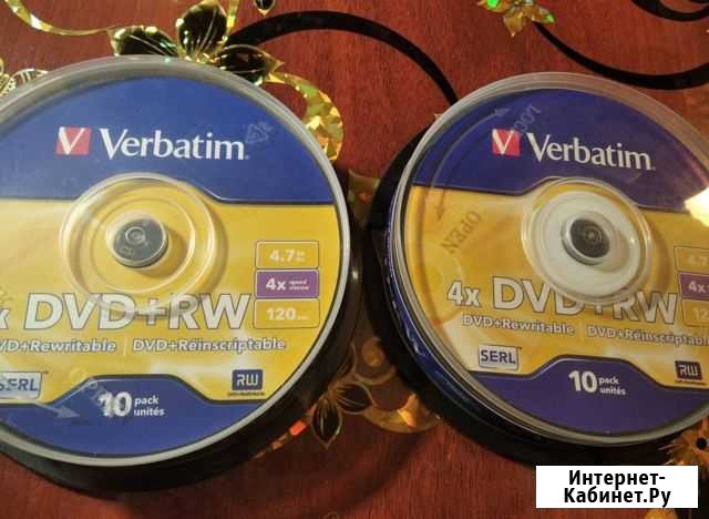 DVD+RW 4,7Gb Москва - изображение 1
