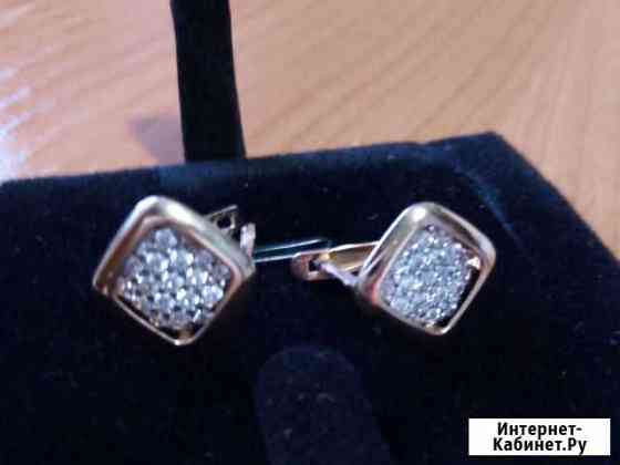 Золотые серьги Барнаул