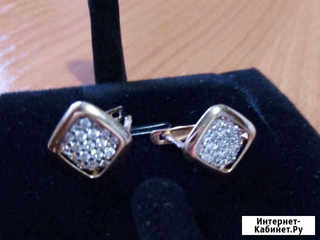 Золотые серьги Барнаул - изображение 1