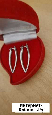 Серьги серебро 925пробы Омск - изображение 1