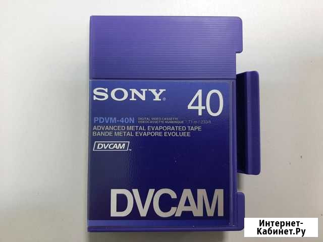 Видеокассета Sony dvcam pdvm-40 N, новая Чусовой - изображение 1