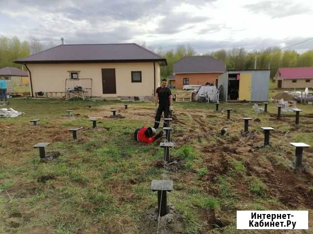 Монтаж свайновинтового фундамента Набережные Челны - изображение 1