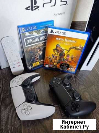 Sony Playstation 5 с дисководом на гарантии Новороссийск - изображение 1