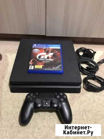 PS4 slim 500gb (Как Новая) +Игры Калуга - изображение 1