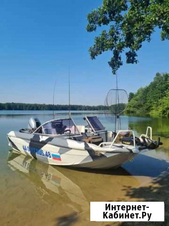 Лодка Quintrex 440 Explorer+ мотор Honda 60 bf Липецк - изображение 1