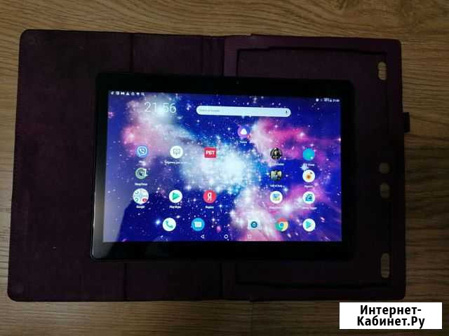 10.1 Планшет Dexp Ursus M210 64 гб 3G, LTE серый Сертолово - изображение 1