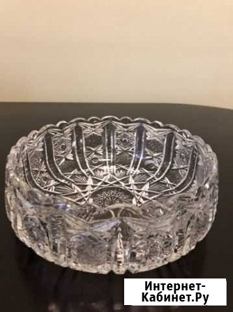 Хрустальная ваза времён СССР Красноярск - изображение 1