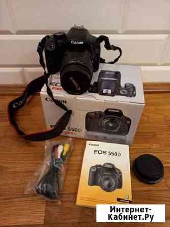 Зеркальный фотоаппарат canon eos550 d Воронеж