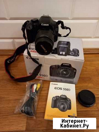 Зеркальный фотоаппарат canon eos550 d Воронеж - изображение 1
