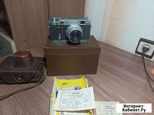 Фотоаппарат Фэд 2 в упаковке с документами Юрьевец - изображение 1