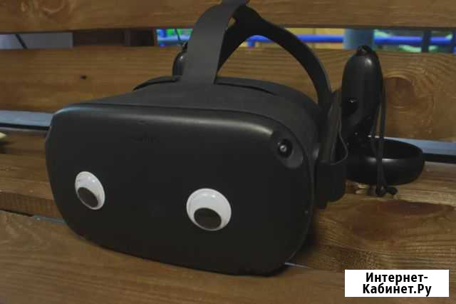 Oculus Quest 1 (черный) 64 гб бу Нижний Кисляй - изображение 1
