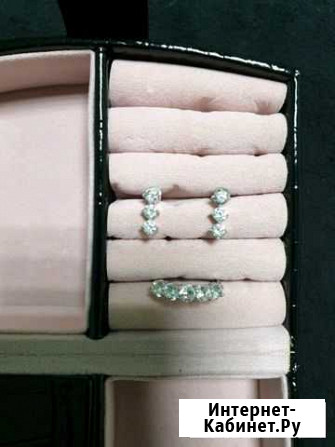 Серьги и кольцо 925 Тула - изображение 1
