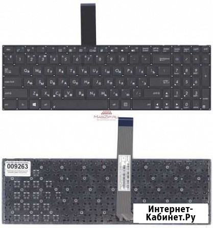 Клавиатура для ноутбука asus K56 черная Краснодар - изображение 1