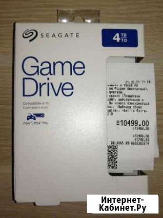 Внешний USB жесткий диск Seagate Game Drive 4tb Уфа - изображение 1
