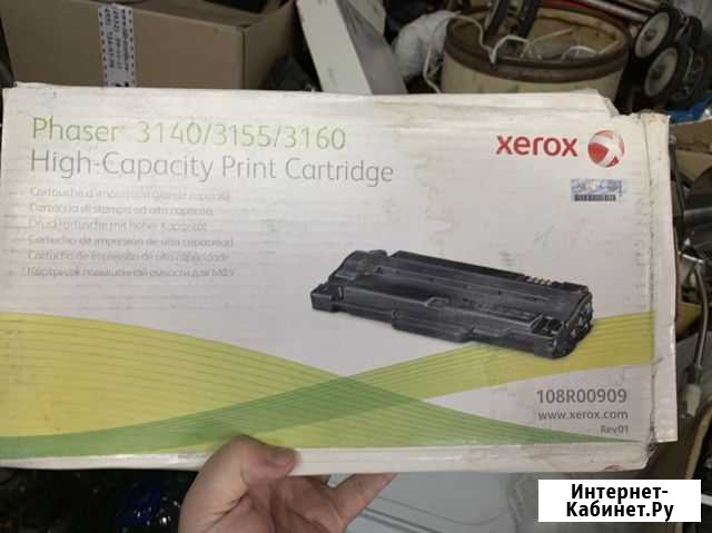 Картридж xerox 3140/3155/3160 Набережные Челны - изображение 1