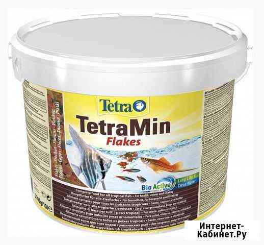 Корм для рыбок аквариумных TetraMin Flakes XL 10 л Рязань