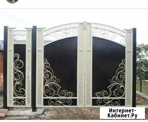 Ворота кованные не бу Назрань - изображение 1