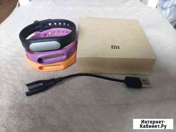 Xiaomi Mi band 1 + 3 ремешка. xmsh03hm Рязань