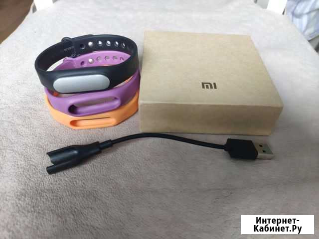 Xiaomi Mi band 1 + 3 ремешка. xmsh03hm Рязань - изображение 1