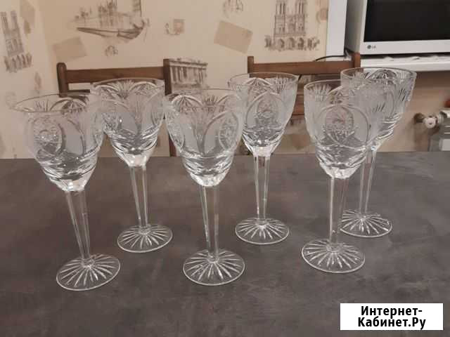 Хрустальные фужеры СССР Владимир - изображение 1