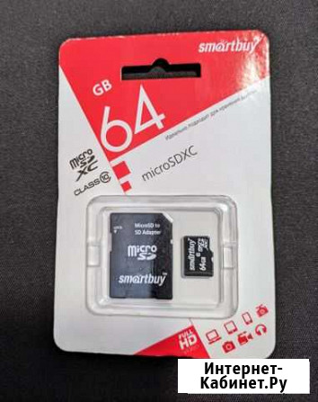 Карта памяти MicroSD 64 гб Оригинал Владимир - изображение 1