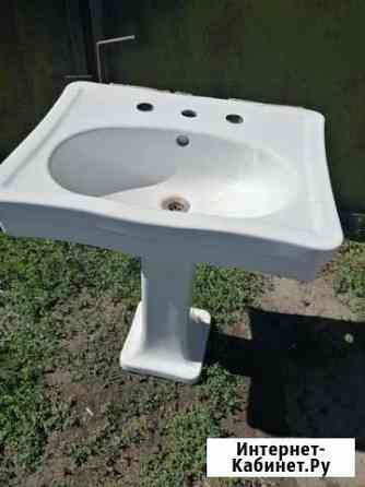 Раковина керамическая на пьедестале Тюмень