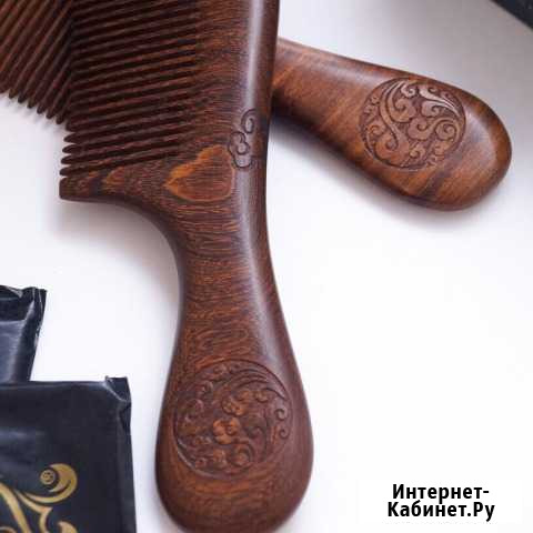 Натуральное дерево. Сандал. Расческа оздоровления Воронеж - изображение 1