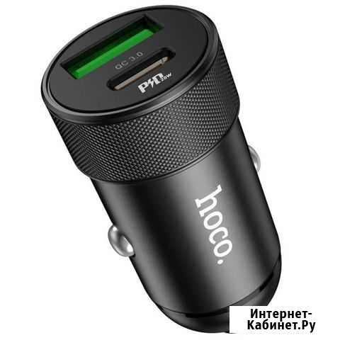 Автомобильное зарядное устройство hoco PD20W (азу) Хабаровск - изображение 1