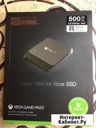 Внешний SSD Seagate Game Drive for XBox 500GB Тверь - изображение 1
