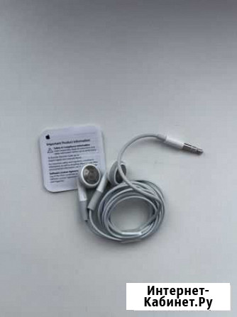 Наушники apple earpods проводные 3.5mm Комсомольск-на-Амуре - изображение 1