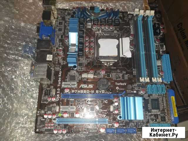 Системная плата Asus P7H55D-M EVO lga 1156 Пенза - изображение 1