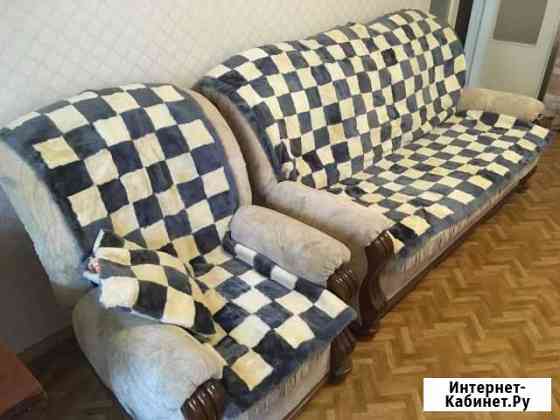 Комплект меховых покрывал из овчины Астрахань