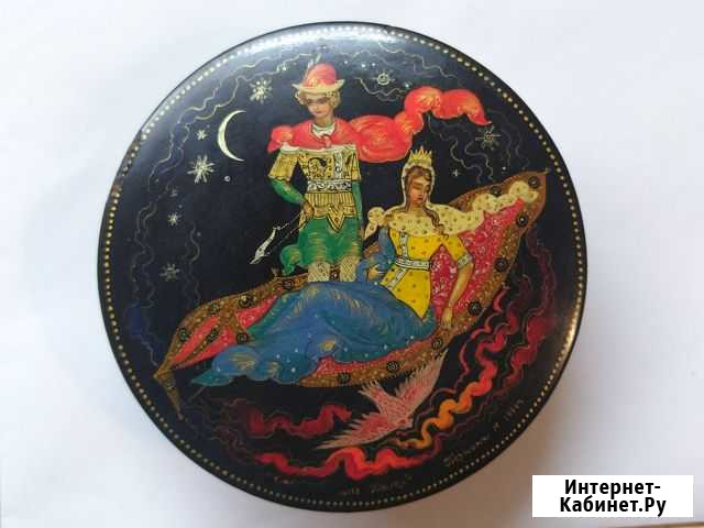 Шкатулка Палех авт.Першина 1964г Раменское - изображение 1