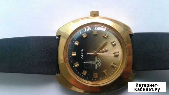 Мужские винтажные часы,позолота времён СССР Пенза - изображение 1