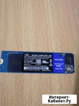 Ssd m2 WD blue SN550 nvme 1tb Красноярск - изображение 1
